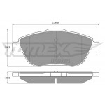 TOMEX Brakes Bremsbelagsatz, Scheibenbremse